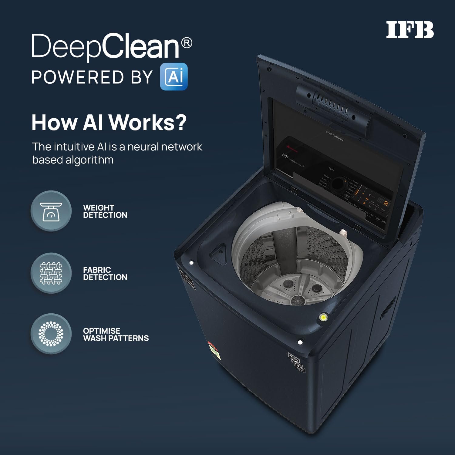 IFB 10kg Top Load Washing Machine (TL S4RBS) view 4