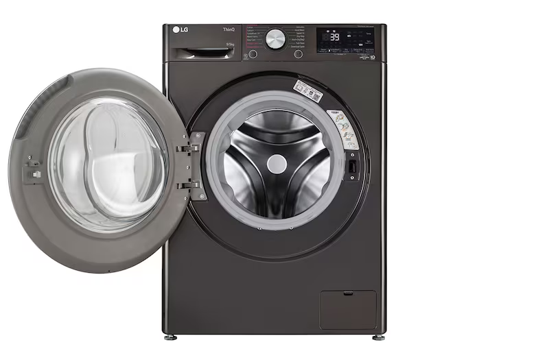 LG 9/5kg Front Load Washing Machine (FHD0905STB) view 3