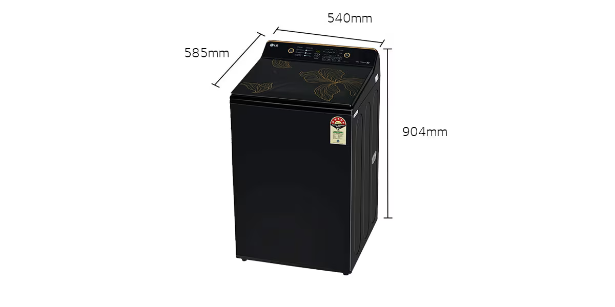 LG 9 kg Top Load (T90KMOB1Z) view 2